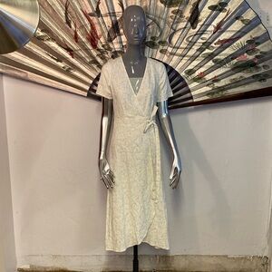 Twik Floral Wrap Dress, XS